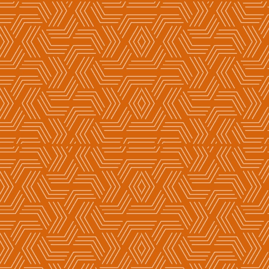 Identity pattern tile – amber